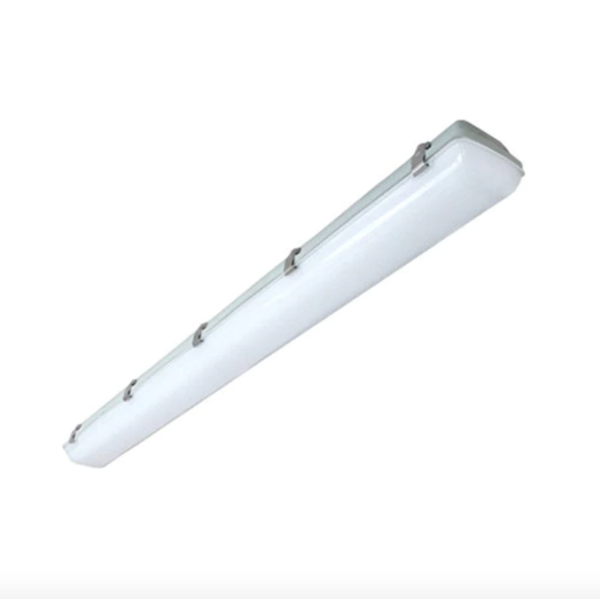 LED Vapor Proof Fixture, 4', PowerSet 45/35/26W, FieldCCeT 3500/4000/5000K, 120-347V, 0-10V Dimming