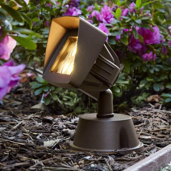 Super Duty Eastham 8" High Bronze LED Landscape Flood Light