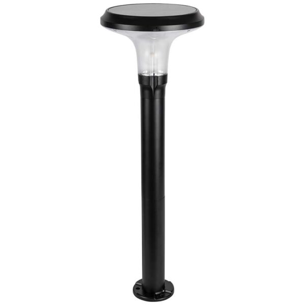 Vantage 31 1/4" High Black Solar LED Bollard Path Light